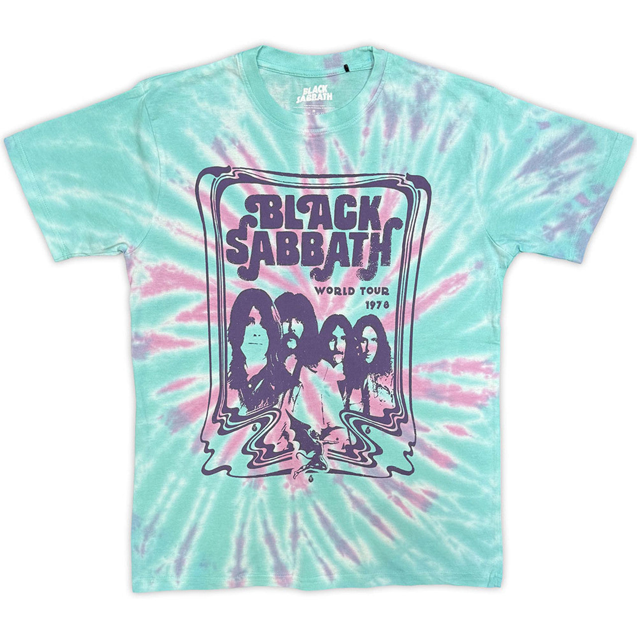 Black Sabbath World Tour'78 T-shirt (Green) (Wash Collection)
