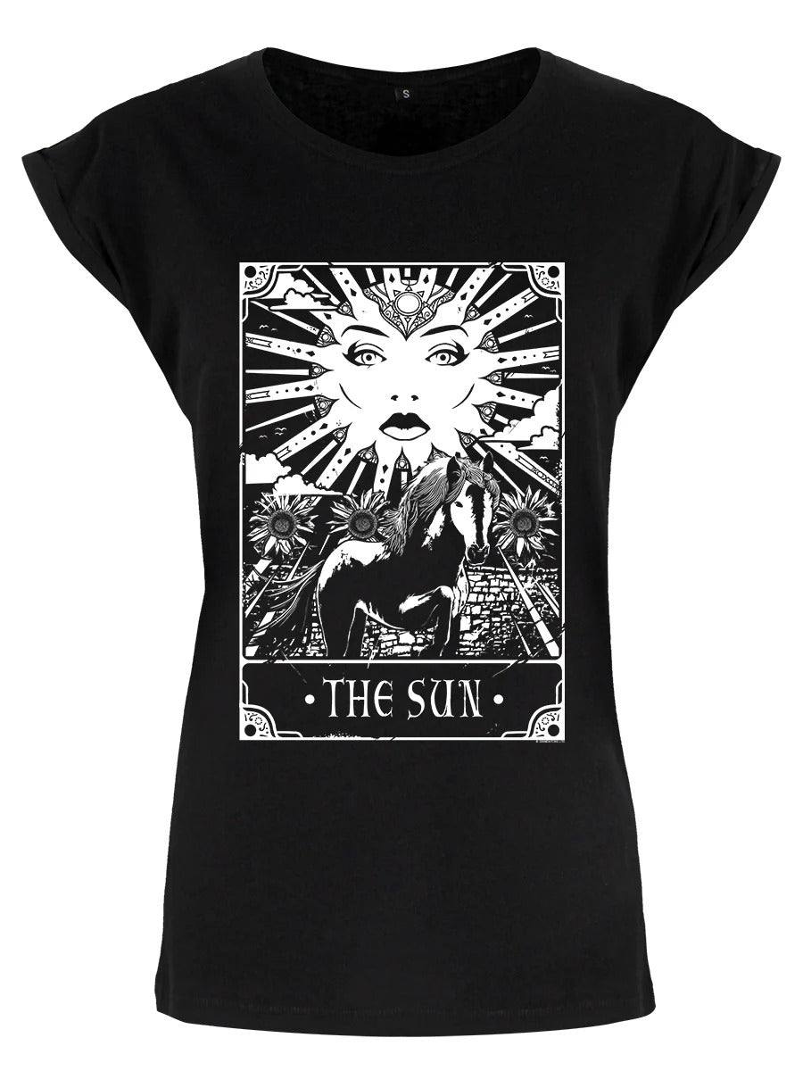 Deadly Tarot - The Sun Ladies T-Shirt | Grindstore