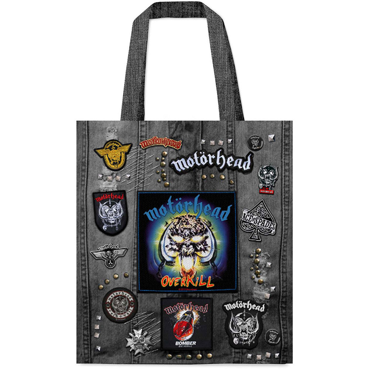Motorhead Tote Bag: Overkill (Multicolour) (Battle)