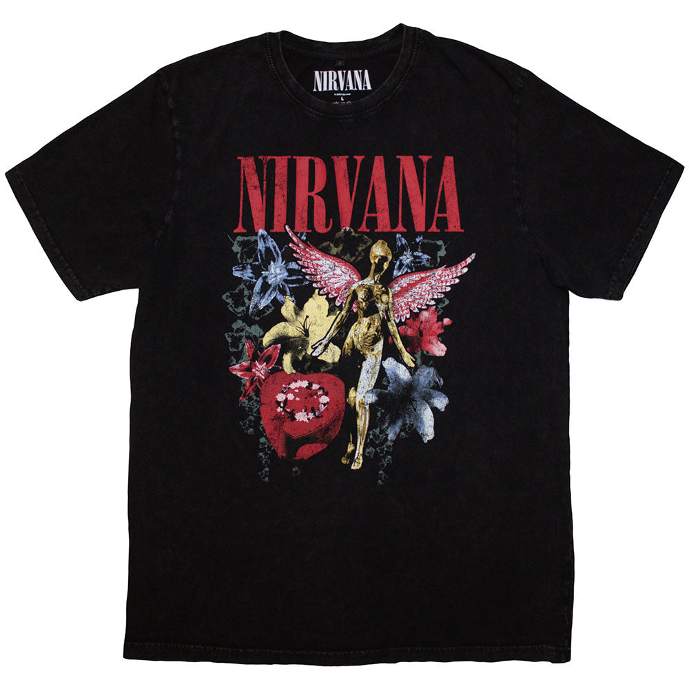 Nirvana In Utero Vintage Collage T-Shirt (Wash Collection)