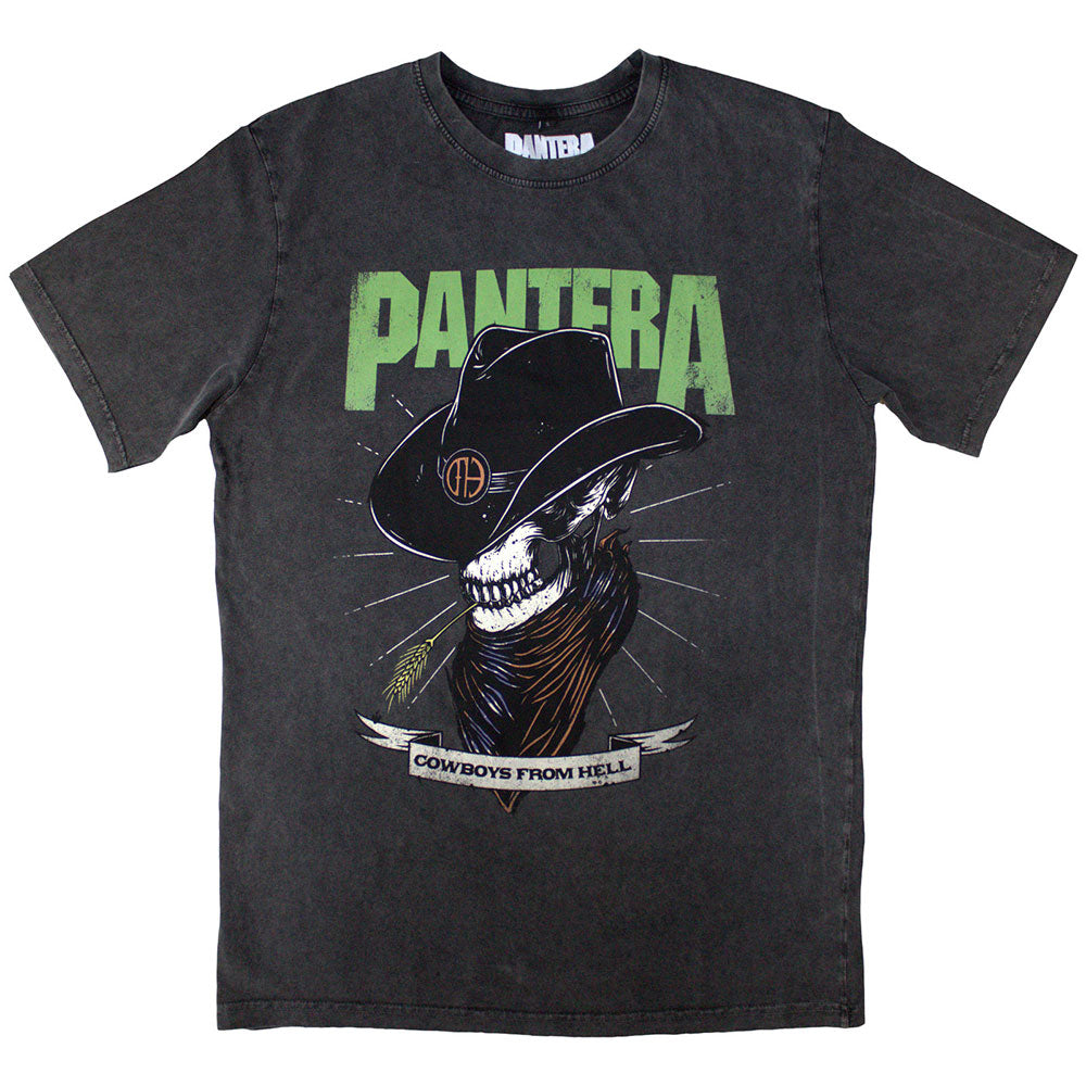 Pantera Skeleton Cowboy T-Shirt (Wash Collection)