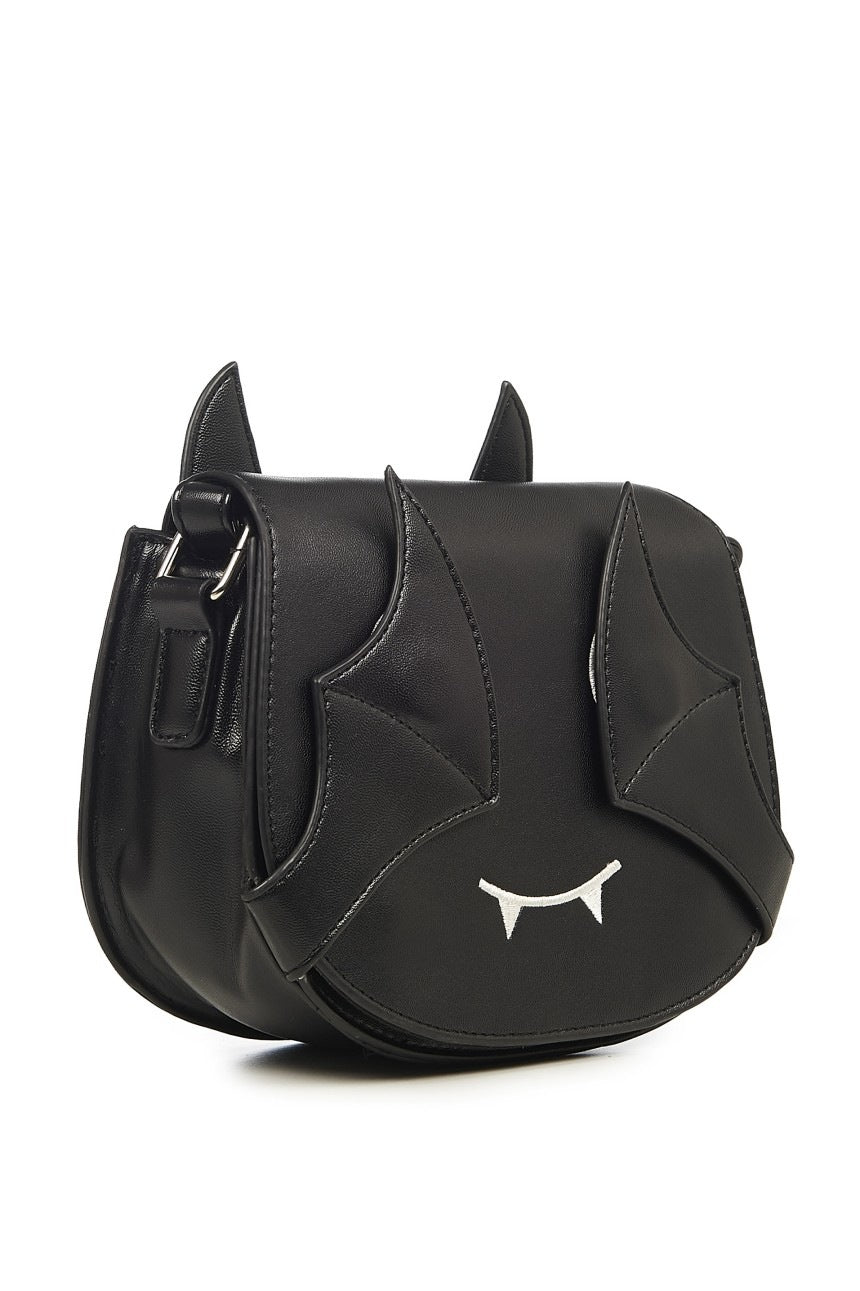 Release The Bats Women's Shoulder Bag Black - Banned Apparel