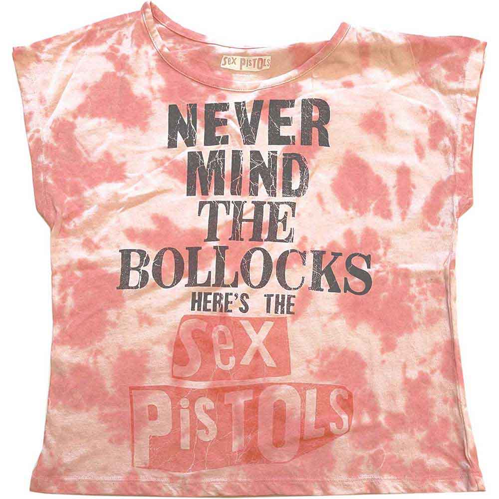 Sex Pistols Never Mind The Bollocks Crop Top (Wash Collection)