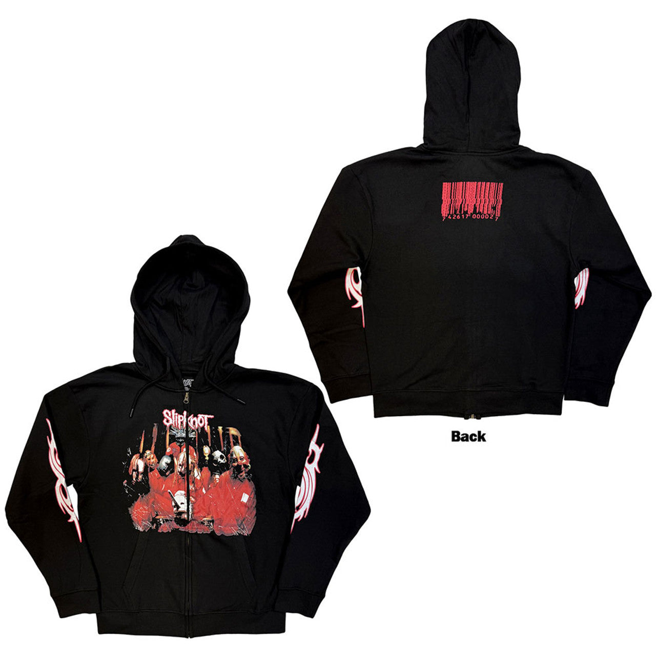 Slipknot Spit It Out Zip Up Hoodie