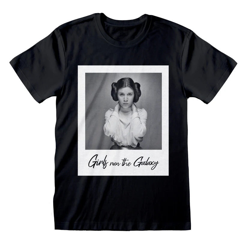 Star Wars Leia Girls Run The Galaxy T-shirt
