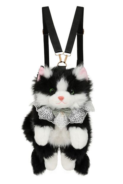 Black Purrfect Mischief Backpack | Banned Apparel