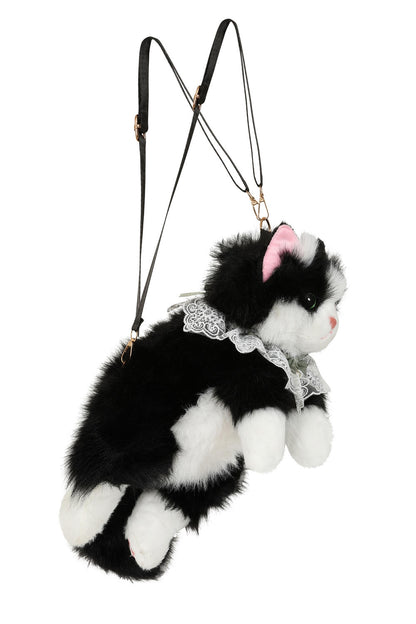 Black Purrfect Mischief Backpack | Banned Apparel