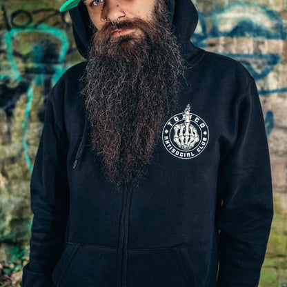 Anti Social Alienation Ziphood | Toxico Clothing