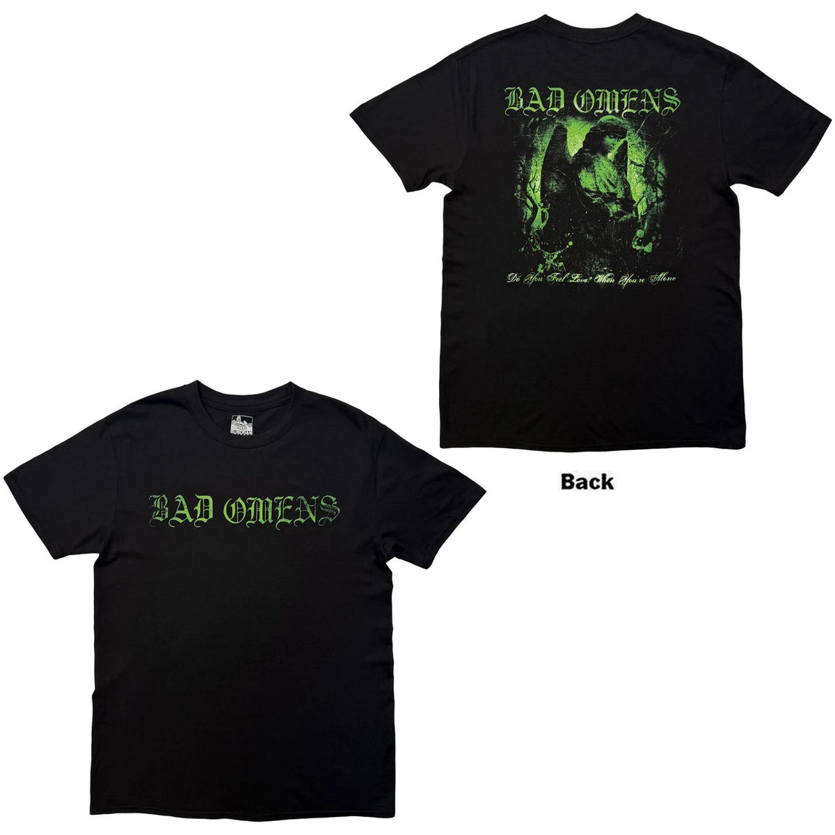 Bad Omens Green Angel T-Shirt