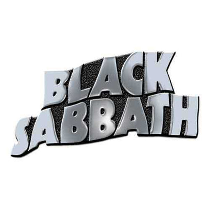 Black Sabbath Wavy Logo Logo Pin