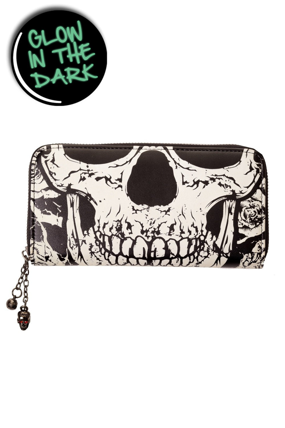 black skull face purse banned apparel