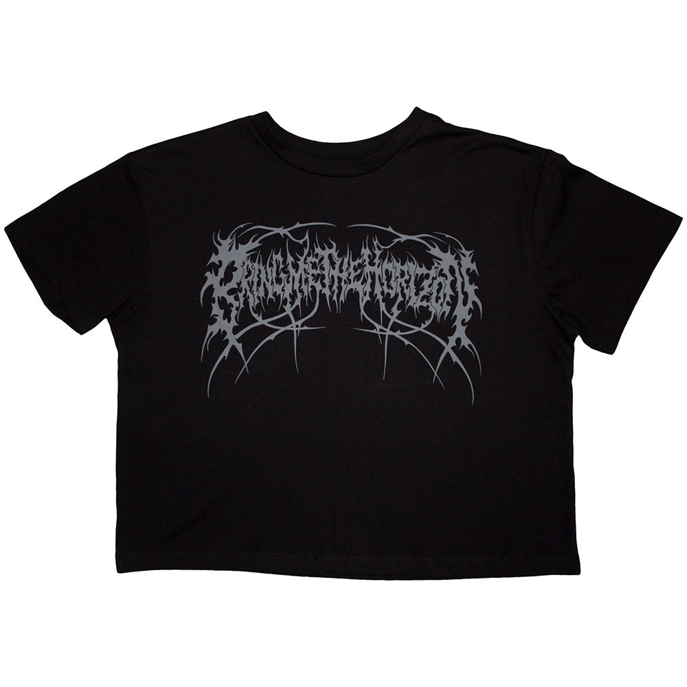 Bring Me The Horizon Metal Logo Genxsis Crop Top