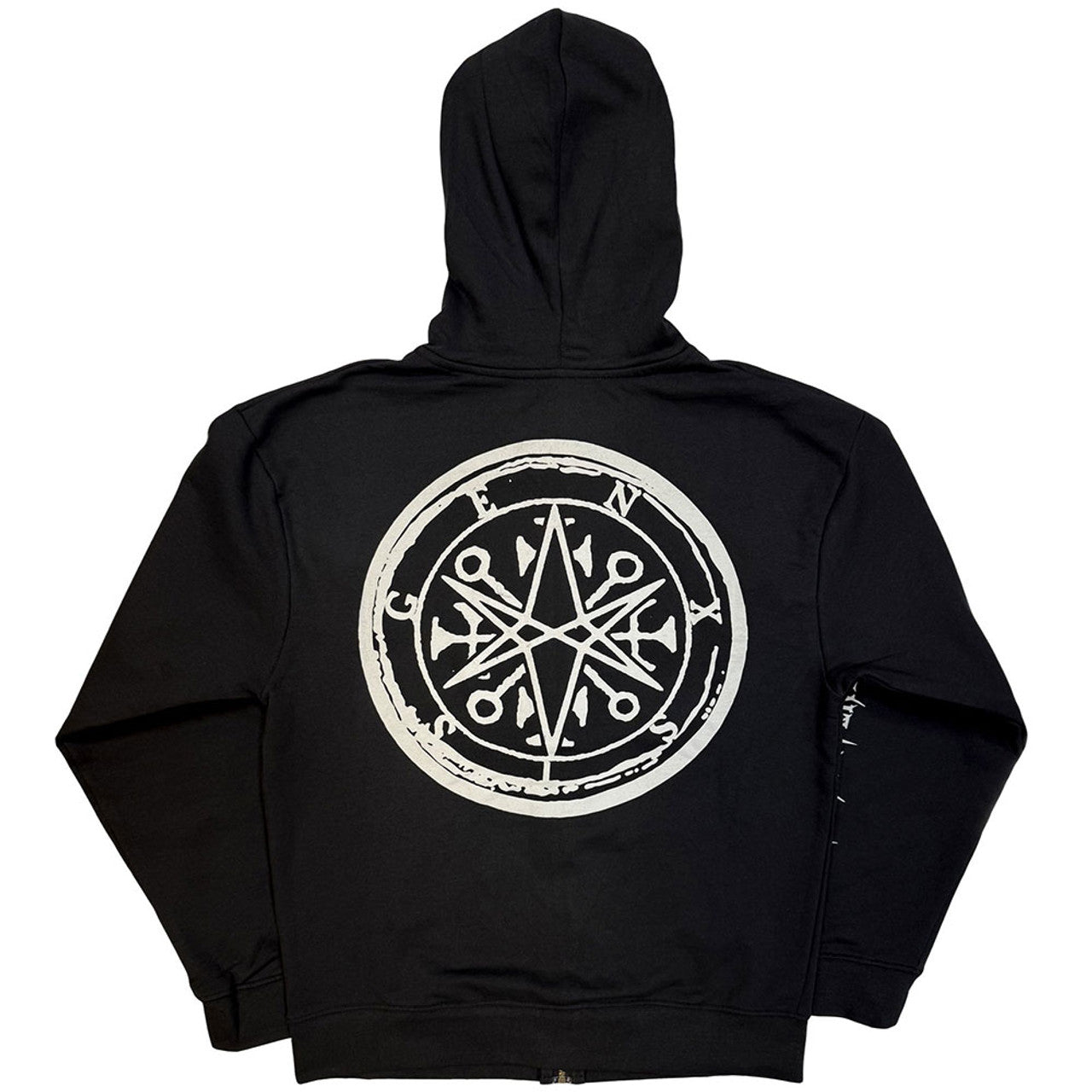 Bring Me The Horizon Metal Logo Genxsis Zip Up Hoodie
