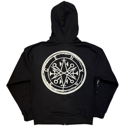 Bring Me The Horizon Metal Logo Genxsis Zip Up Hoodie