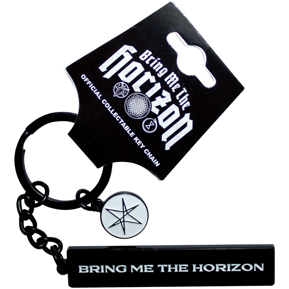 Bring Me The Horizon Logo 6 Point Star Charm Keyring
