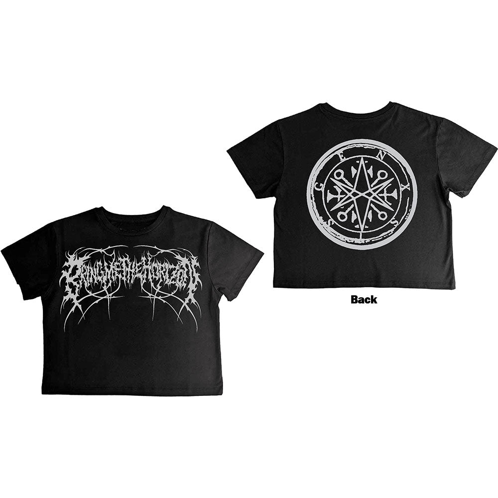 Bring Me The Horizon Metal Logo Genxsis Crop Top