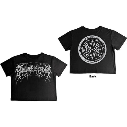 Bring Me The Horizon Metal Logo Genxsis Crop Top