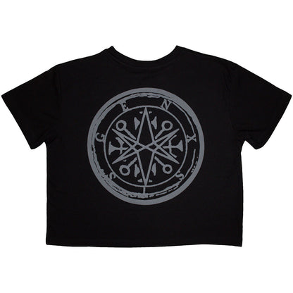 Bring Me The Horizon Metal Logo Genxsis Crop Top