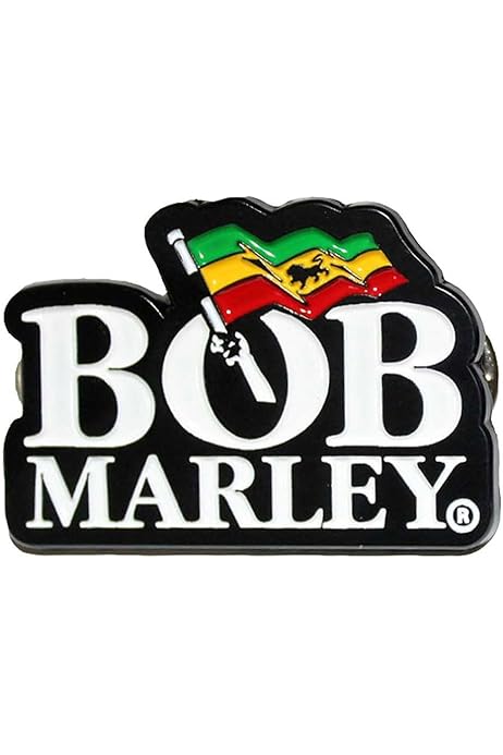 Bob Marley Logo Pin