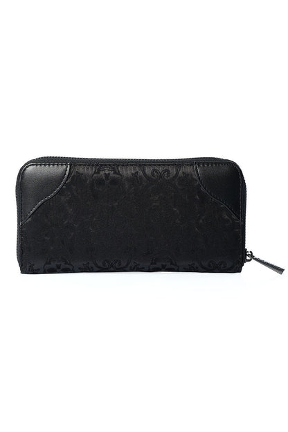 Vine Black Cameo Lady Lace Purse | Banned Apparel