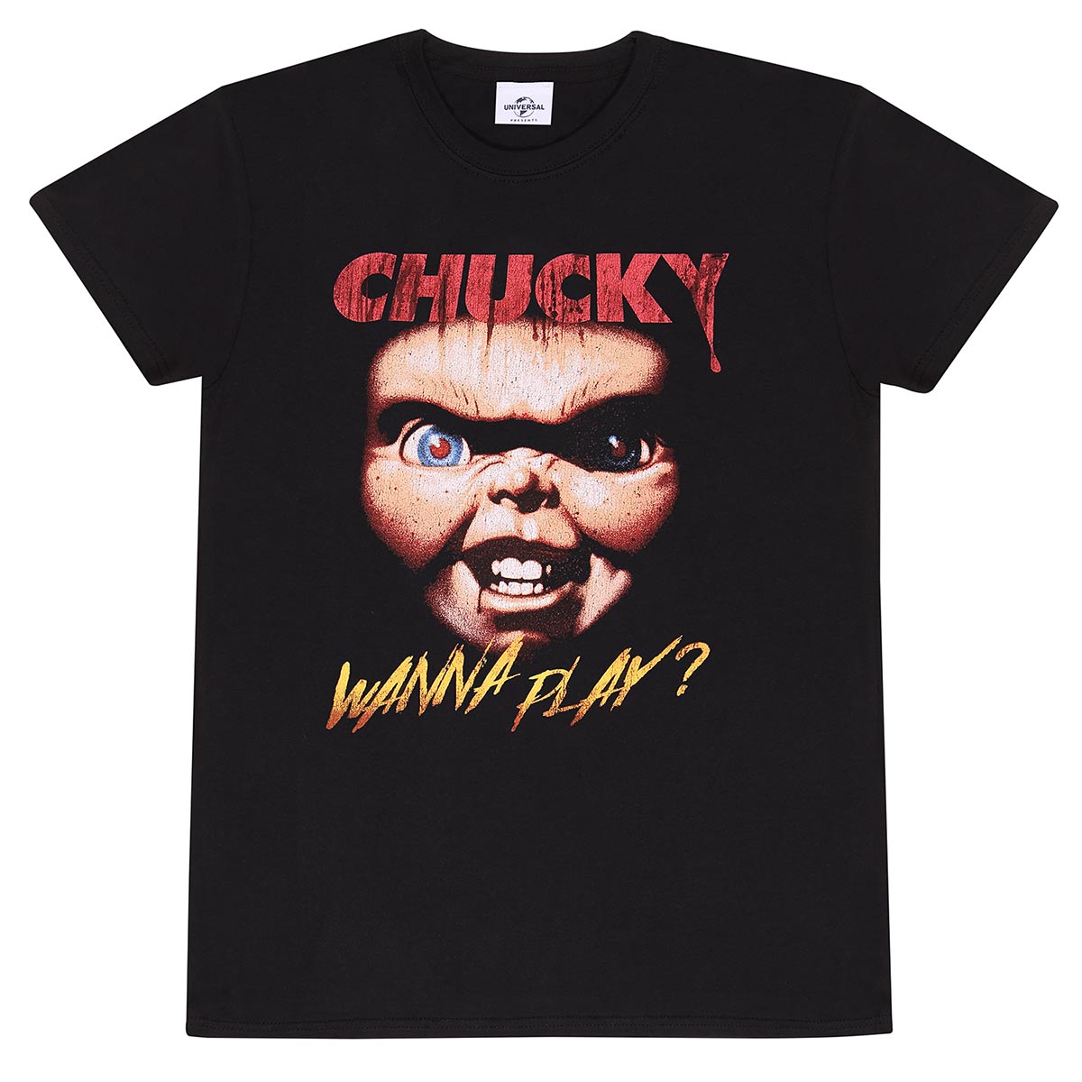 CHILDS PLAY CHUCKY FACE TSHIRT
