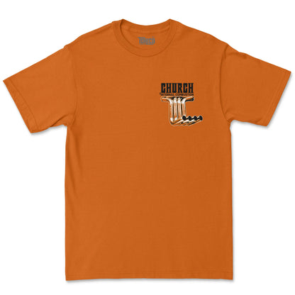 Church Pipes Tee | Toxico Clothing