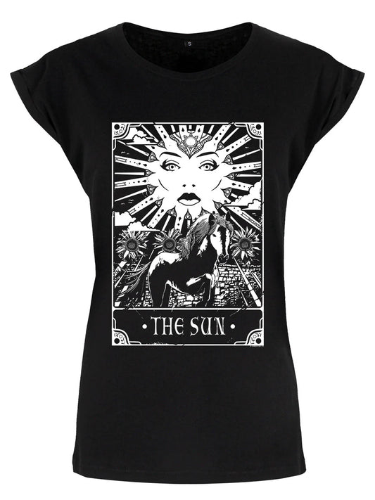 Deadly Tarot - The Sun Ladies T-Shirt | Grindstore