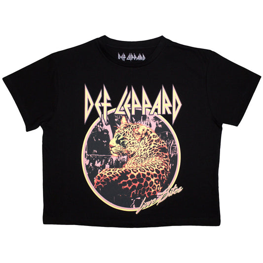 Def Leppard Love Bites Crop Top