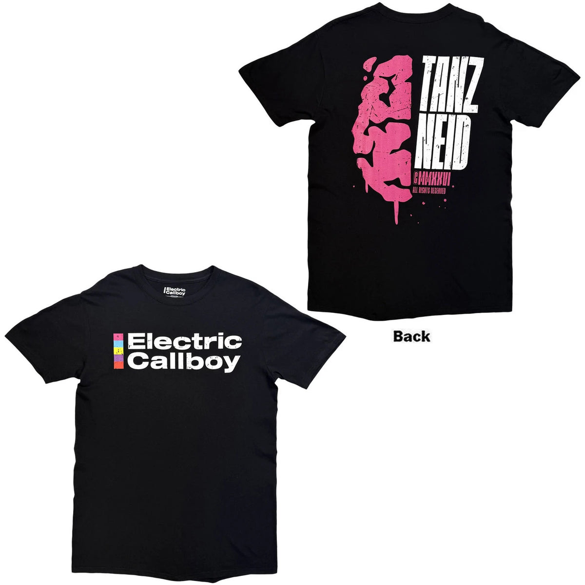 Electric Callboy Tanzneid All Rights Reserved T-Shirt