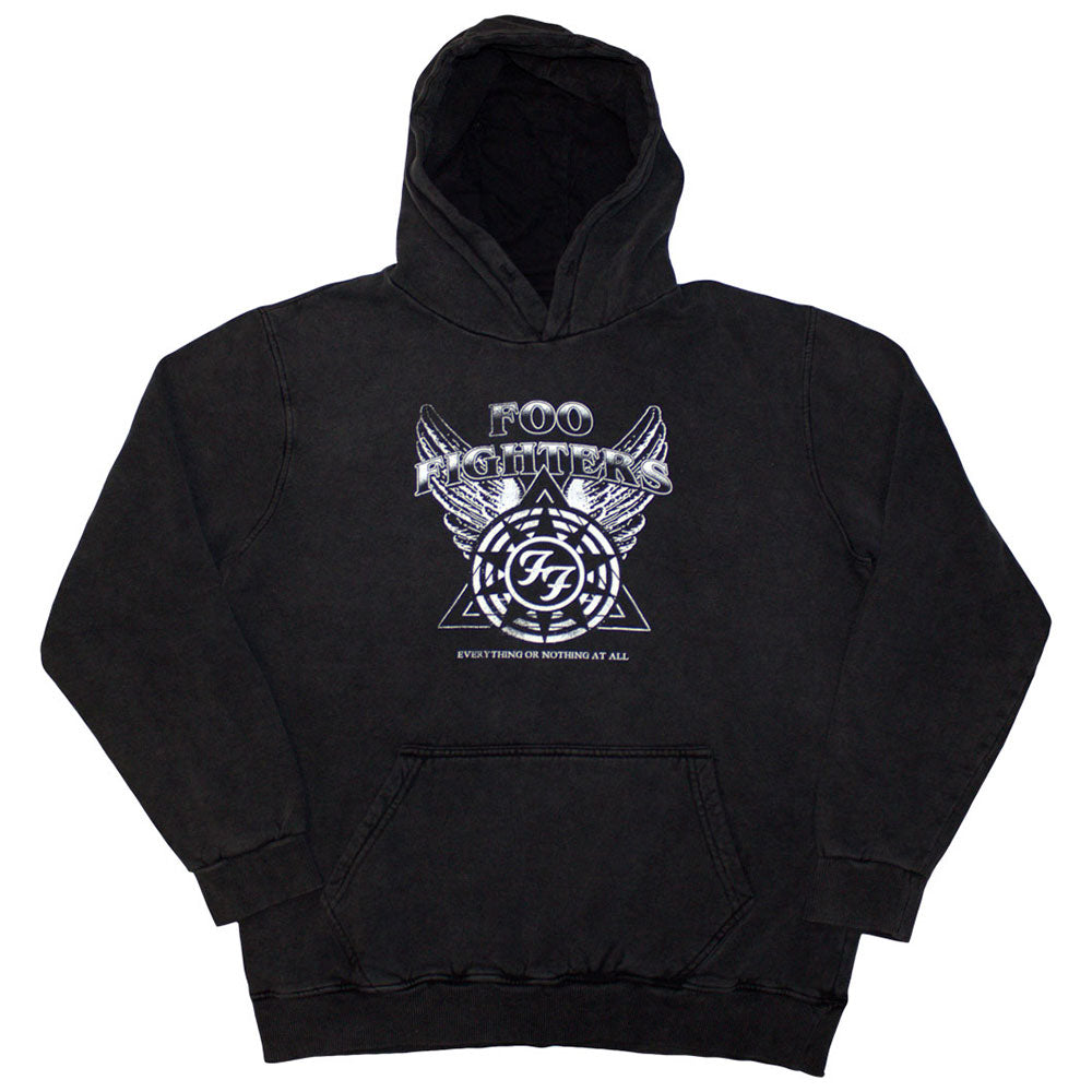 Foo Fighters Everything Or Nothing At All Hoodie (Wash Collection)