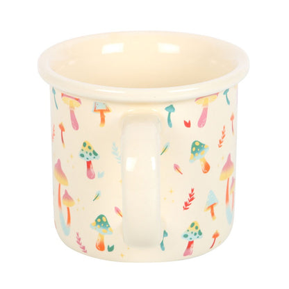 Funky Fungi Mushroom Print Mug