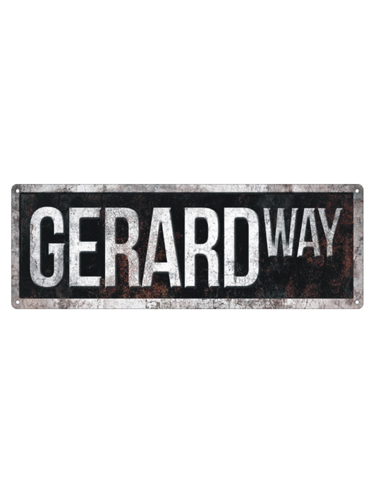 Gerard Way Slim Tin Sign | Grindstore