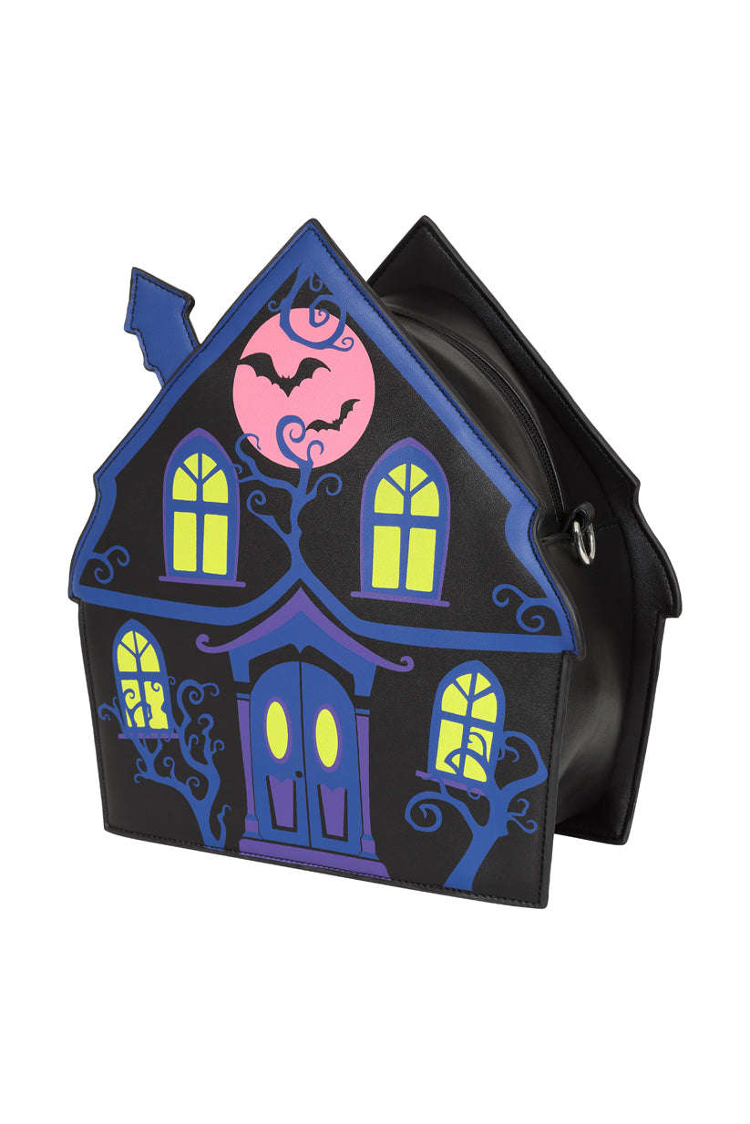 Ghost House Crossbody Bag | Banned Apparel