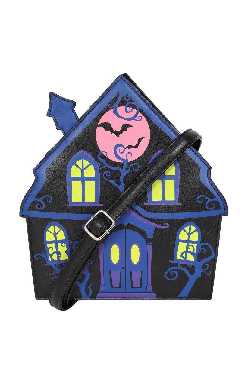 Ghost House Crossbody Bag | Banned Apparel