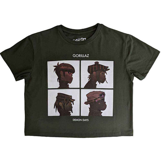 Gorillaz Demon Days Crop Top