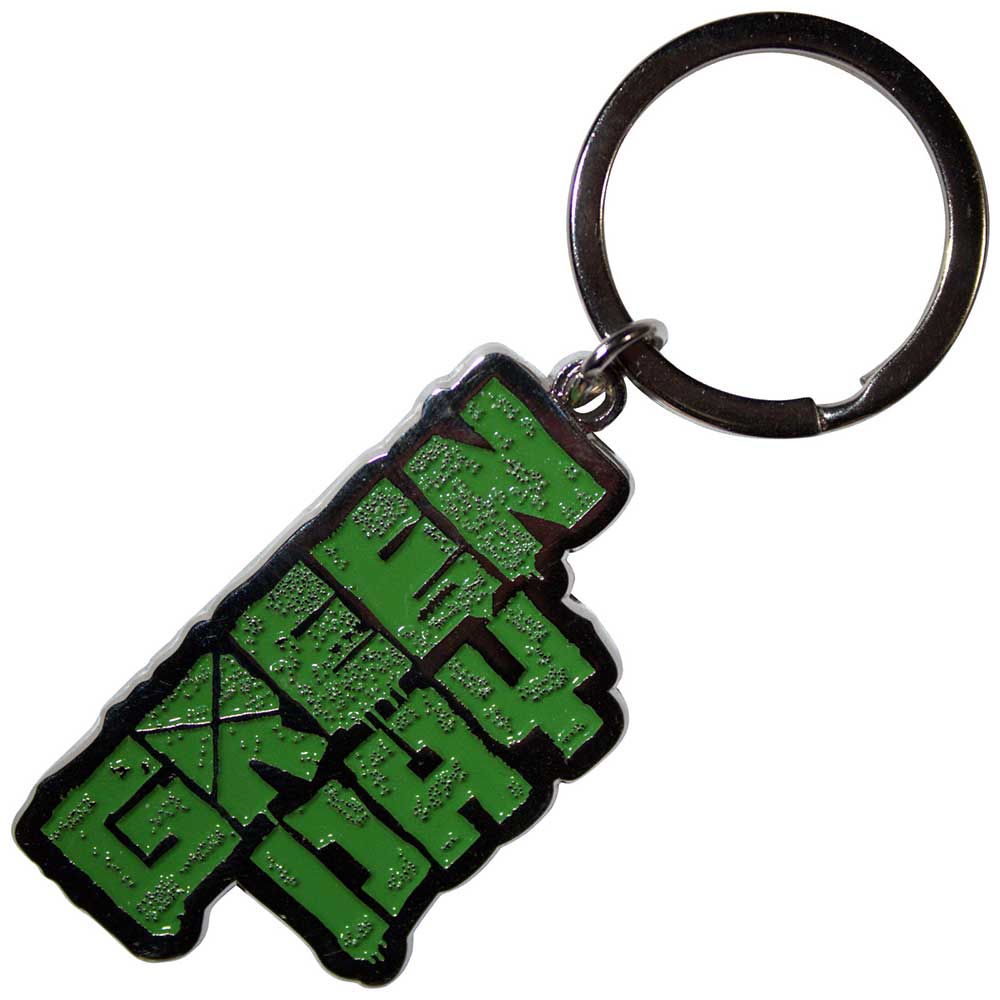 Green Day Band Logo Keyring