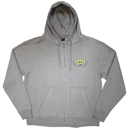 Green Day Longview Doodle Zip Up Hoodie