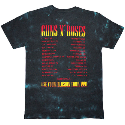 Guns 'N' Roses UYI Tour '91 T-shirt (Black) (Wash Collection)