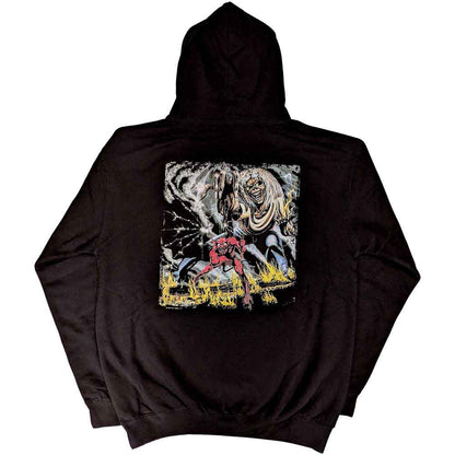 Iron Maiden NOTB Vintage Logo Faded Edge Album Hoodie