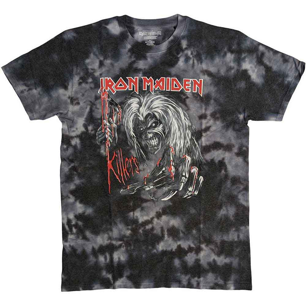 Iron Maiden Ed Kills Again T-shirt (Black) (Wash Collection)