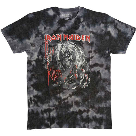 Iron Maiden Ed Kills Again T-shirt (Black) (Wash Collection)