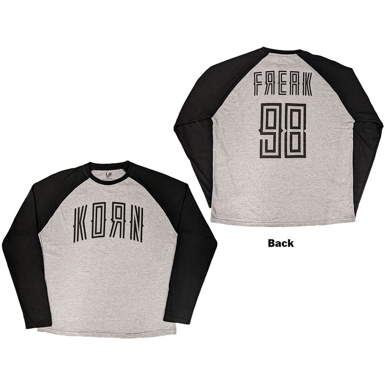 Korn Freak '98 Raglan Longsleeve T-Shirt
