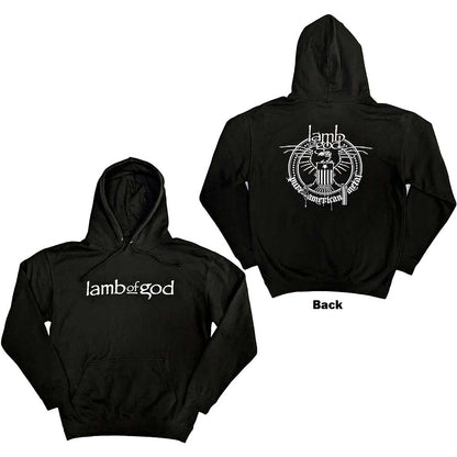 Lamb Of God Skeleton Eagle Hoodie