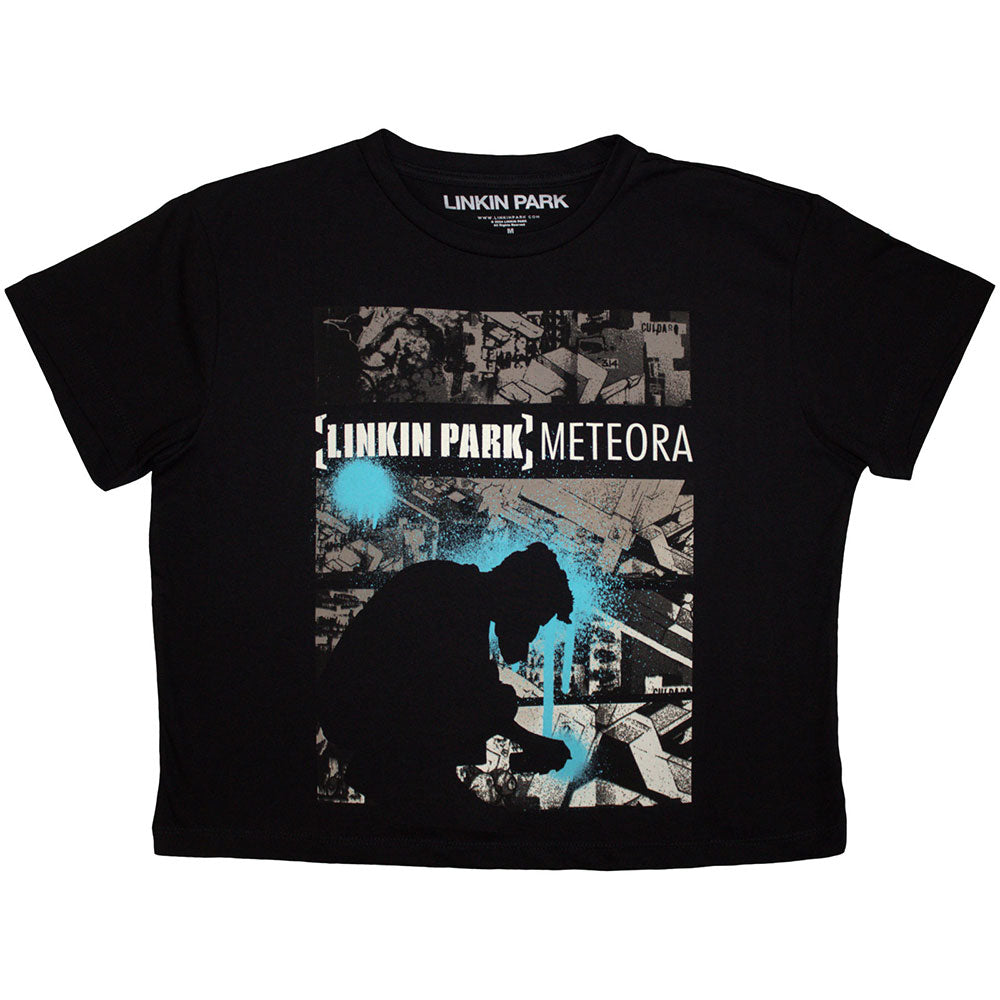 Linkin Park Meteora Drip Collage Crop Top