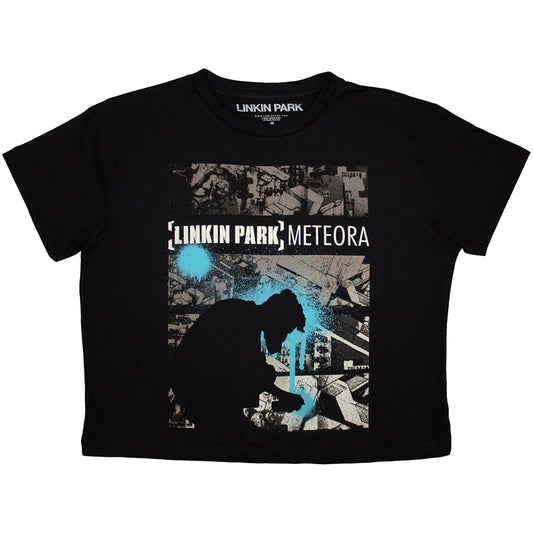 Linkin Park Meteora Drip Collage Crop Top