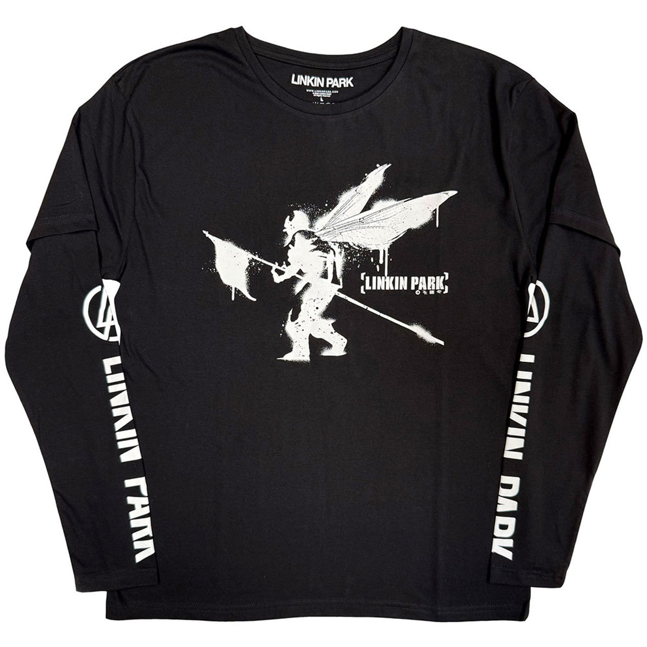 Linkin Park Street Soldier Layered Long Sleeve T-shirt