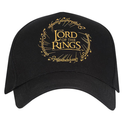 The Lord Of The Rings Gold Logo Baseball Cap