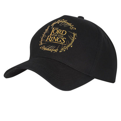 The Lord Of The Rings Gold Logo Baseball Cap