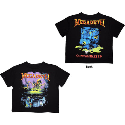 Megadeth Contaminated Crop Top