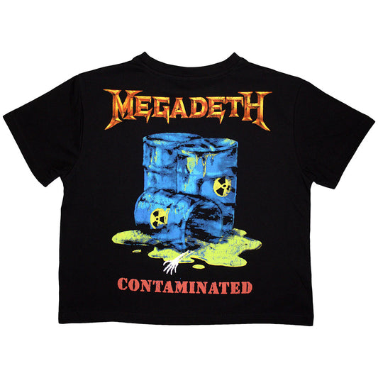 Megadeth Contaminated Crop Top